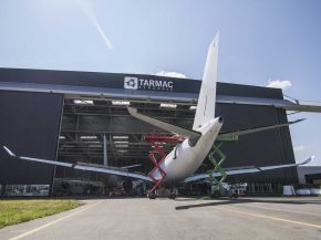 A l occasion du Salon du Bourget (17-23 juin 2019), TARMAC Aerosave, filiale des groupes Airbus, Safran Aircraft Engines et SUEZ, 