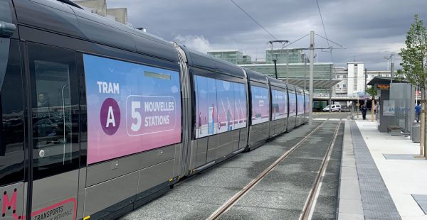
Inaugurée hier après 4 années de travaux, une extension de la ligne A du tramway permet désormais une liaison directe entre l