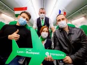 
Transavia France a inauguré hier sa liaison saisonnière au départ de sa base de Lyon-Saint-Exupéry à destination de la capit