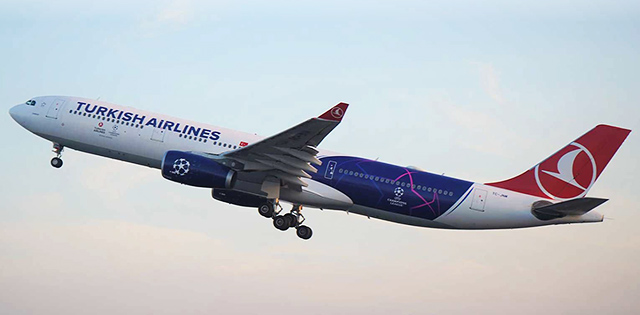 Un 393eme avion pour Turkish Airlines, une livrée Ligue des Champions 102 Air Journal