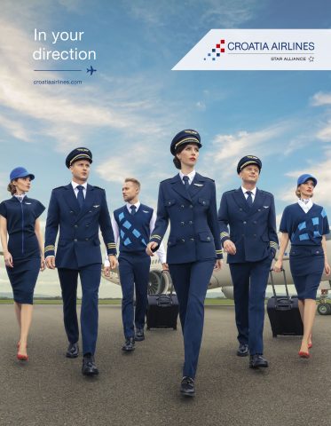 Les nouveaux uniformes de Croatia Airlines : bleu marine, identité nationale et garde-robe capsule 1 Air Journal