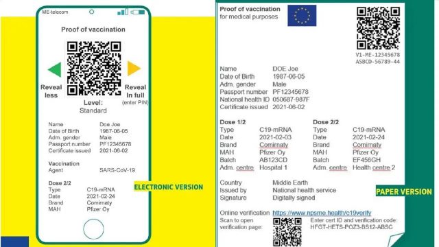 Covid-19 : le pass sanitaire européen est disponible en téléchargement 1 Air Journal