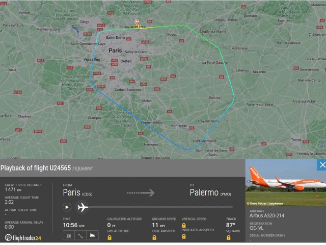 EasyJet : un A320 fait demi-tour, son inspection technique oubliée avant le décollage 59 Air Journal