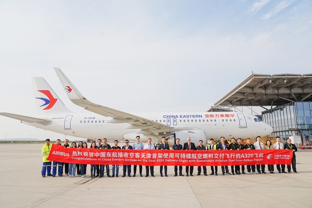 Chine : premier vol de livraison avec du SAF d'un Airbus A320neo  1 Air Journal