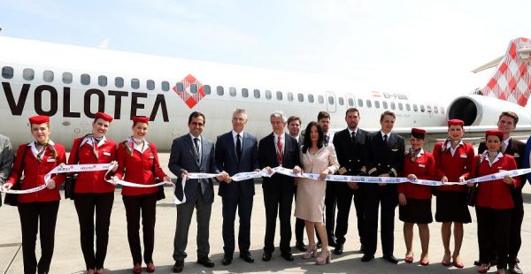 Volotea, la compagnie aérienne des capitales régionales européennes, a inauguré ce 3 mai 2018 sa douzième base à Athènes, q