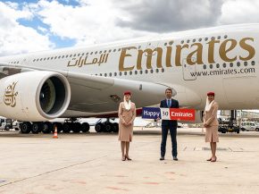 
La compagnie aérienne Emirates Airlines a fêté dimanche le 30eme anniversaire de sa présence dedans l’hexagone, où elle de