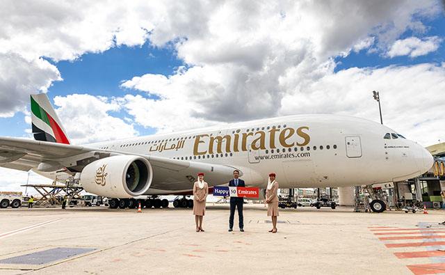 Emirates fête 30 ans de présence en France 1 Air Journal