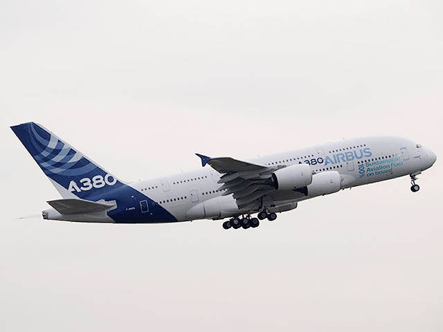 Un Airbus A380 vole au biocarburant (vidéo) 114 Air Journal