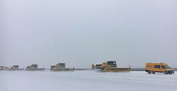 C’est l’hiver, il neige, et le plan neige du Groupe ADP est à l’œuvre dans les aéroports parisiens, le travail des équip