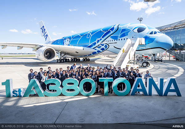 Premier Airbus A380 pour ANA et au Japon (photos, vidéo) 176 Air Journal