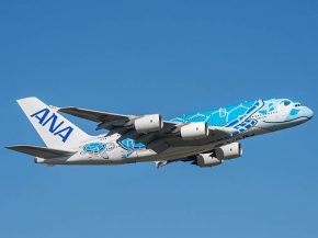 
La compagnie aérienne All Nippon Airways (ANA) a confirmé pour juillet la prise des vols réguliers en Airbus A380 entre le Jap