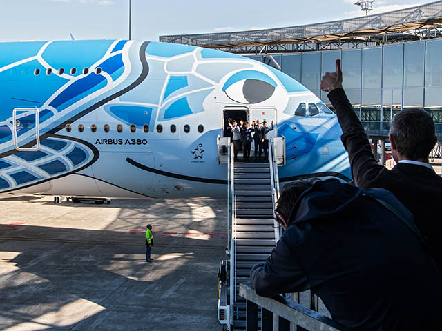 Premier Airbus A380 pour ANA et au Japon (photos, vidéo) 178 Air Journal