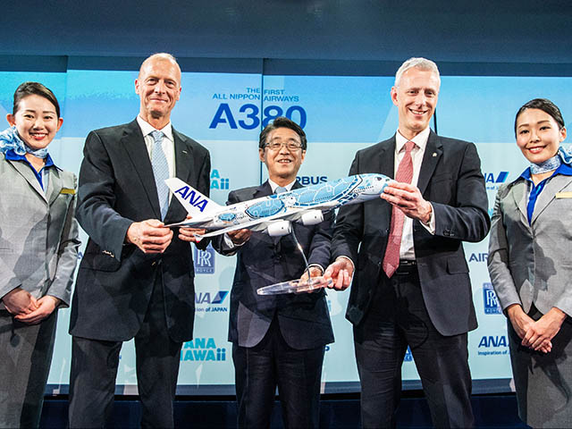 Premier Airbus A380 pour ANA et au Japon (photos, vidéo) 150 Air Journal
