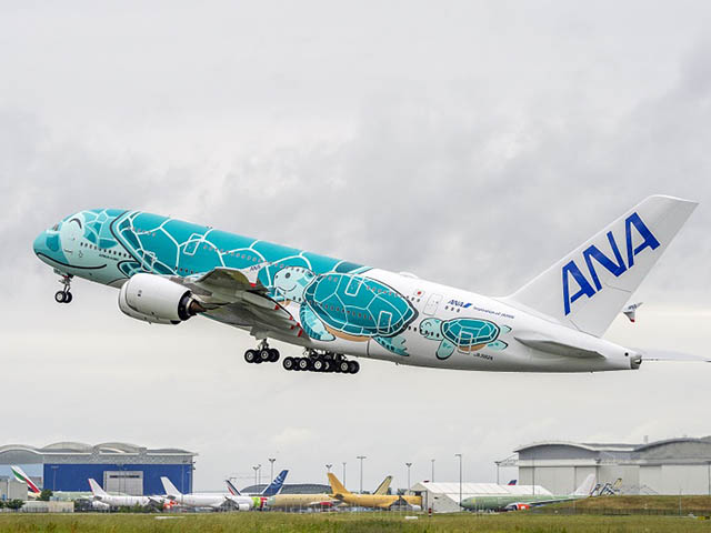 Deuxième A380 pour All Nippon Airways (vidéo) 1 Air Journal