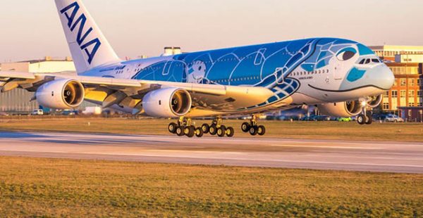 La compagnie japonaise All Nippon Airways (ANA) a choisi Michelin pour équiper ses Airbus A380 en pneus radiaux, des pneus Air X 
