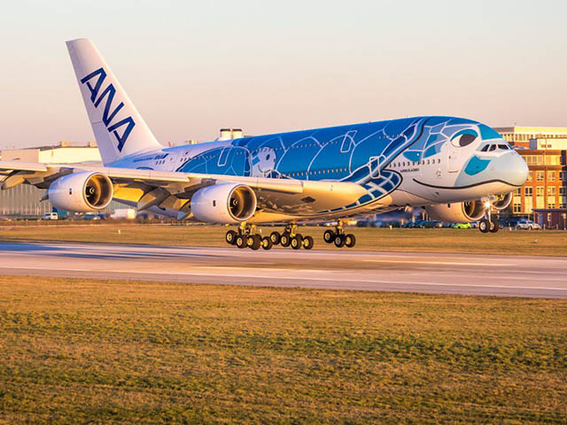 Premier Airbus A380 pour ANA et au Japon (photos, vidéo) 173 Air Journal