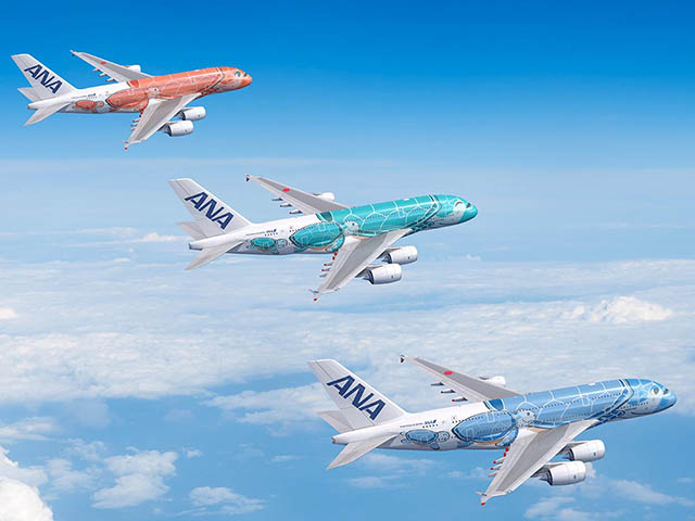 Rollout pour le troisième et dernier A380 d’ANA (vidéo) 1 Air Journal