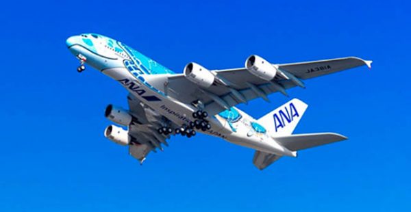 La compagnie aérienne All Nippon Airways (ANA) a annoncé pour le 20 mars la livraison du  premier de ses trois Airbus A380,