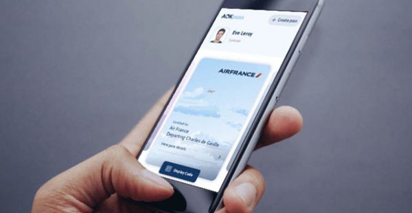 
La compagnie aérienne Air France teste désormais le   passeport sanitaire numérique » ICC AOKpass entre Paris et l