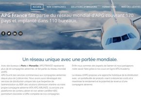 
APG France, qui représente 22 compagnies aériennes venues de cinq continents, lance un nouveau site internet principalement dé
