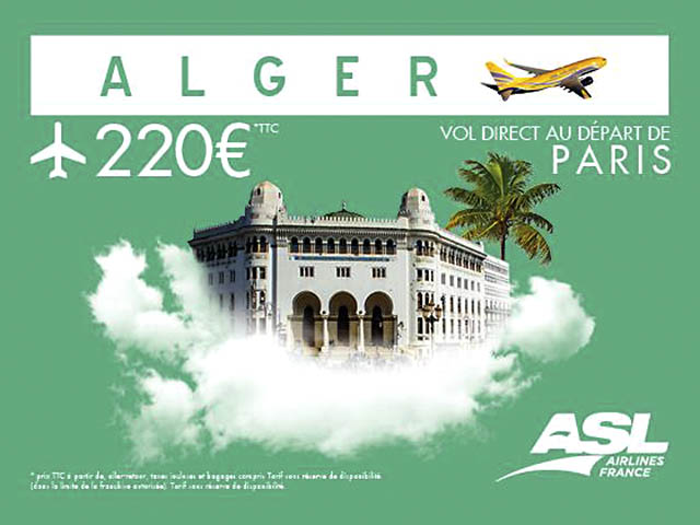 ASL Airlines France ouvre deux routes entre Paris et l’Algérie 67 Air Journal