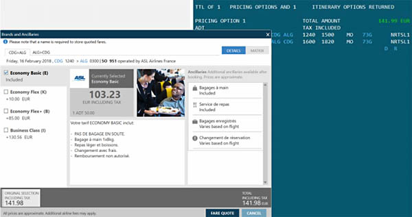 ASL Airlines France sur la plateforme de Travelport 23 Air Journal