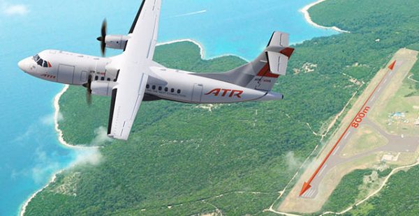 La compagnie aérienne PNG Air a commandé à ATR trois 42-600S, nouvelle version de son plus petit modèle qui permet de décolle