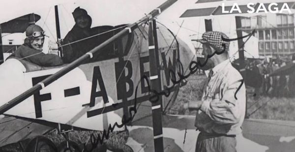 
La compagnie aérienne Air France a commémoré le centenaire de la traversée des Andes, accomplie par la pionnière Adrienne Bo
