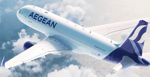 La compagnie aérienne Aegean Airlines a dévoilé lors d’une cérémonie hier à Athènes une nouvelle livrée, apposée sur so