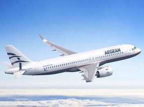 La compagnie aérienne Aegean Airlines a signé un protocole d’accord portant sur 30 appareils de la famille Airbus A320neo, don