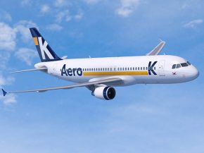 
La compagnie aérienne low cost Aero K Airlines Co. a inauguré ses opérations jeudi, reliant avec un an de retard sa base de Ch