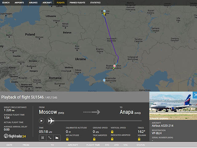 Mort d’un pilote d’Aeroflot 1 Air Journal
