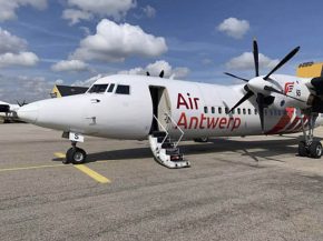 La nouvelle compagnie aérienne Air Antwerp a mis en ligne hier son propre site web, deux semaines avant l’inauguration de sa pr