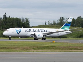 
Le samedi 13 septembre, un Boeing 787-8 Dreamliner de la compagnie réunionnaise Air Austral, transportant plus de 250 passagers 