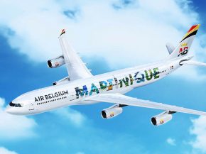 La compagnie aérienne Air Belgium a dévoilé une livrée spéciale à la gloire de la Guadeloupe et de la Martinique, à la veil