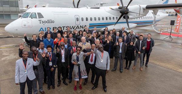 La compagnie aérienne Air Botswana a pris possession de son premier ATR 72-600, et United Airlines de son premier Boeing 787-10 D