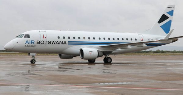 La compagnie aérienne Air Botswana a pris possession du premier des deux Embraer 170 attendus, ses premiers avions à réaction d