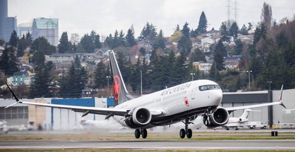
Un Boeing 737 Max-8 d Air Canada qui effectuait un vol entre l Arizona et Montréal avec uniquement trois membres d équipage à 