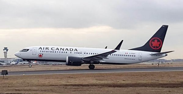 La compagnie aérienne Air Canada compte déployer en mai un Boeing 737 MAX 8 entre Montréal et Los Angeles, une des deux destina