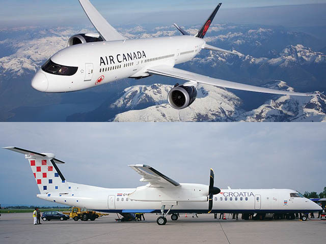 Air Canada partage plus avec Croatia Airlines 2 Air Journal