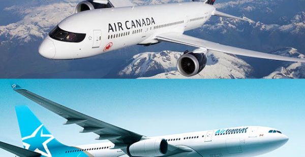 La compagnie aérienne Air Canada a annoncé samedi avoir conclu avec Transat A.T. une transaction revue à la bais