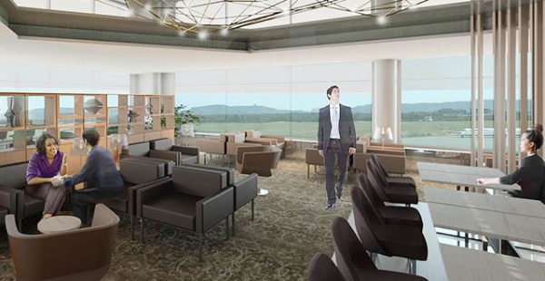 La compagnie aérienne Air Canada a annoncé l’ouverture cet automne d’un nouveau lounge Feuille d Érable à l aéroport inte