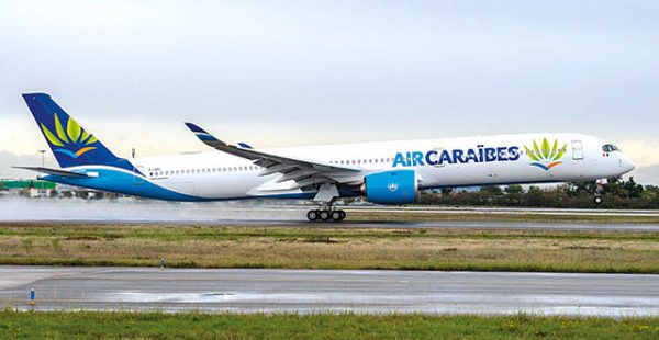 La compagnie aérienne Air Caraïbes a reçu hier le premier de ses trois Airbus A350-1000, dont elle est opérateur de lancement 