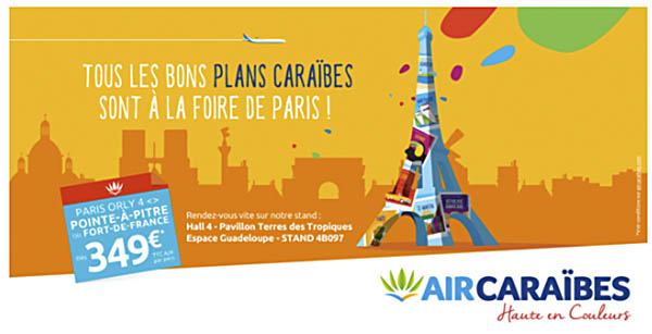 Bons plans Air Caraïbes à la Foire de Paris 145 Air Journal