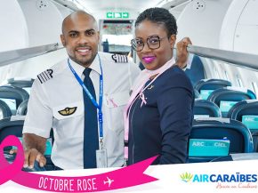 Air Caraïbes en rose contre le cancer 1 Air Journal