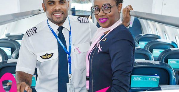 Air Caraïbes en rose contre le cancer 1 Air Journal