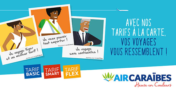 Air Caraïbes lance un tarif à la carte 102 Air Journal