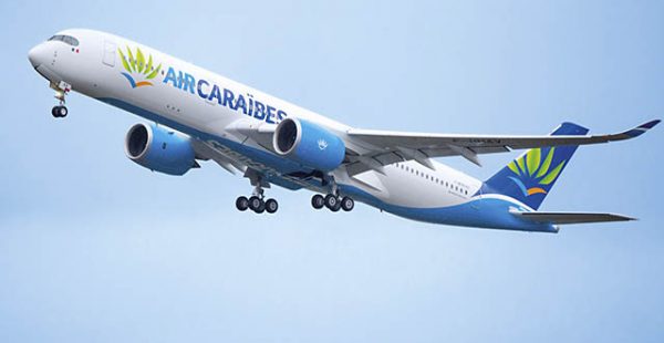 La compagnie aérienne Air Caraïbes va déployer un Airbus A350-900 sur la ligne entre Paris et Cayenne, jusqu’à sept fois par