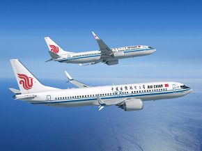 
Un Boeing 737 MAX 7 a décollé mercredi de Seattle à destination de la Chine, où il devrait effectuer des vols de certificatio