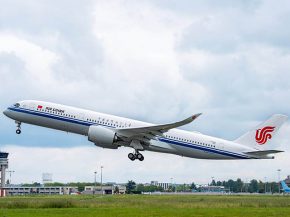 La compagnie aérienne Air China compte commander vingt Airbus A350-900 en plus des dix déjà en service, avec option pour en tra